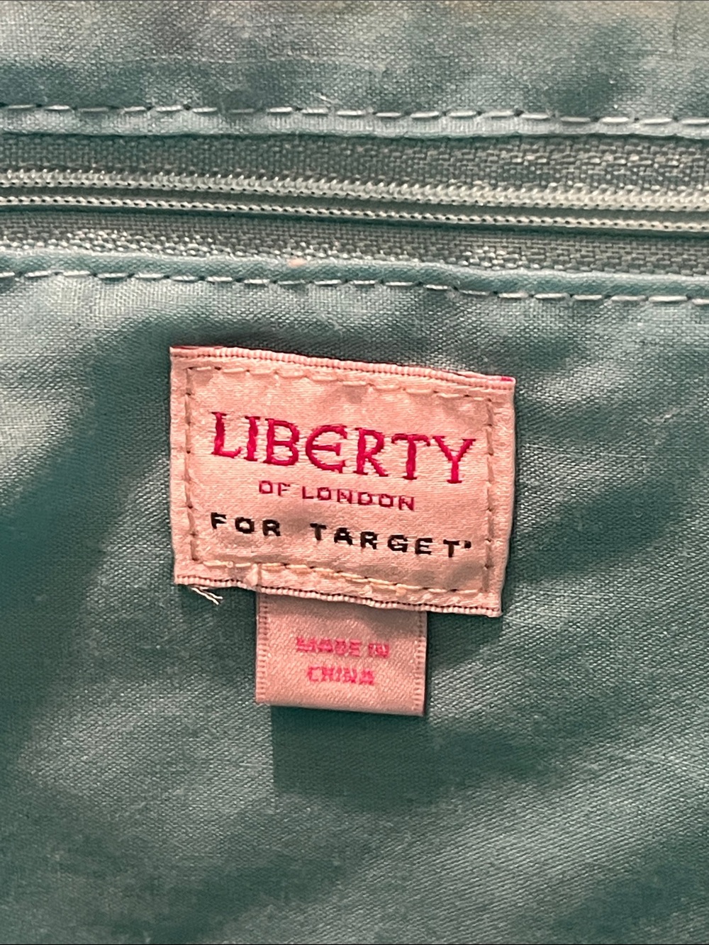 Liberty of London for Target Pink Floral Oilcloth Tote Bag - Picture 2 of 11